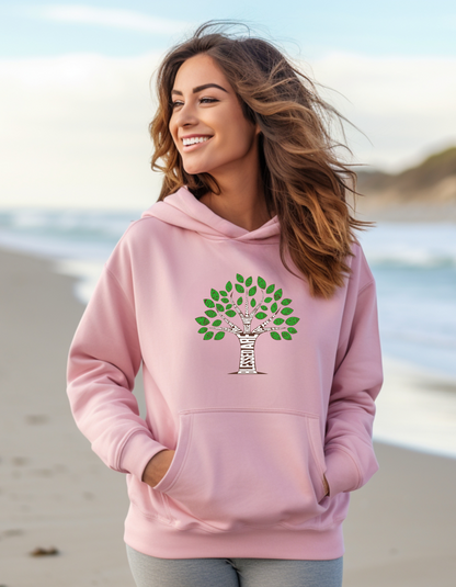 Blessed Life Tree Women’s Hoodie – Cozy Christian Faith Pullover