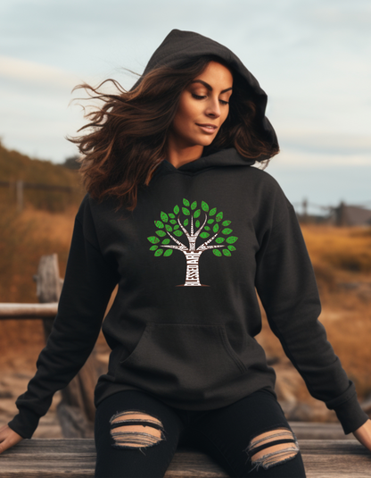 Blessed Life Tree Women’s Hoodie – Cozy Christian Faith Pullover