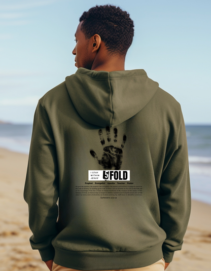 5-Fold Ministry Christian Hoodie – Faith-Based Men's Sweatshirt with Ephesians 4:11
