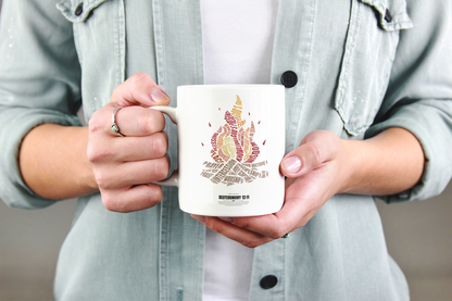 Christian Faith Mug – Deuteronomy 12:11 Bible Verse – Inspirational Scripture Gift 11oz